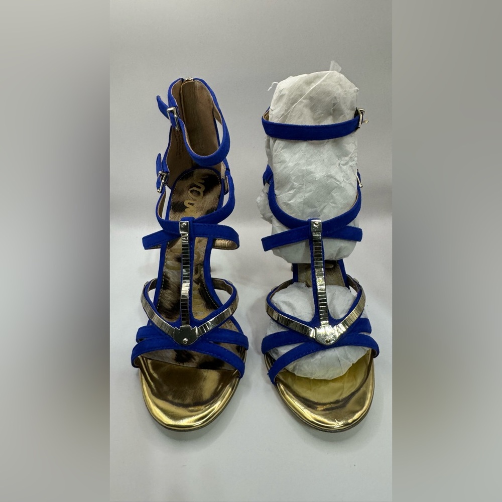 Sam Edelman Indigo Blue strappy heels